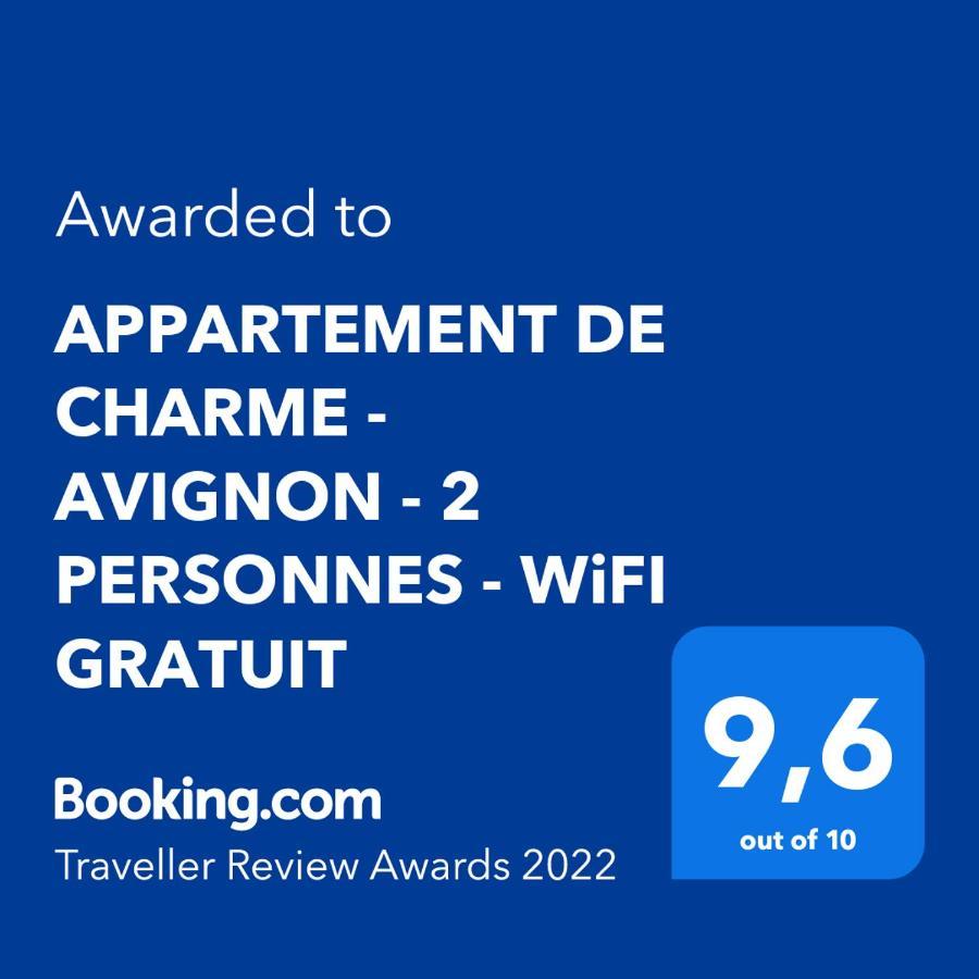 Appartement De Charme - Vue Sur Remparts - Wifi Gratuit - Parking Payant A Proximite Avignon Eksteriør bilde